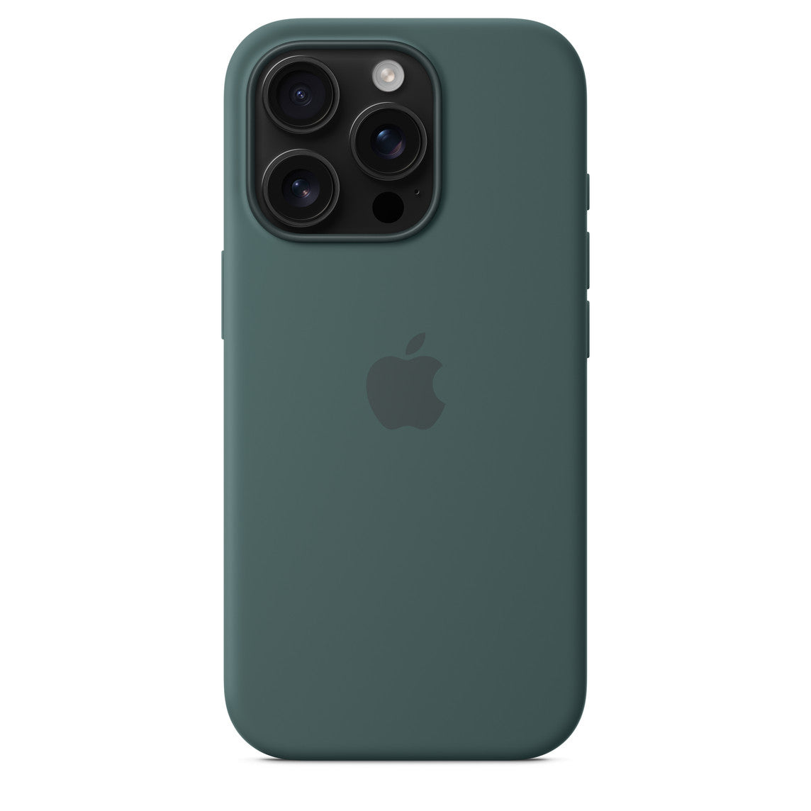 Apple iPhone 16 Pro Silicone Case with MagSafe – Lake Green