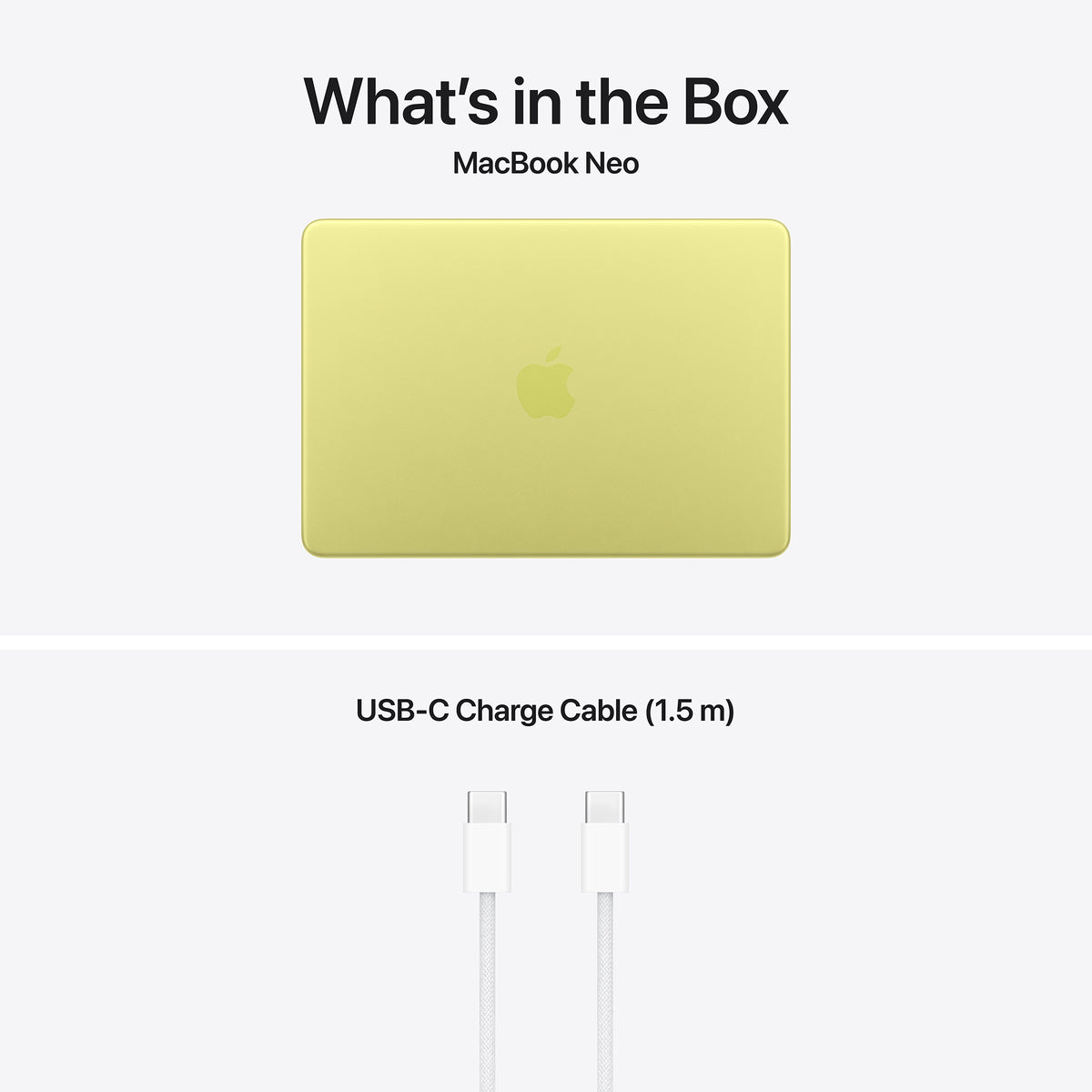 MacBook Neo 13-inch | Apple A18 Pro | 8GB | 256GB SSD - Citrus