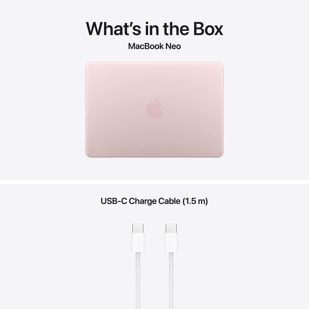 MacBook Neo 13-inch | Apple A18 Pro | Touch ID | 8GB | 512GB SSD - Blush