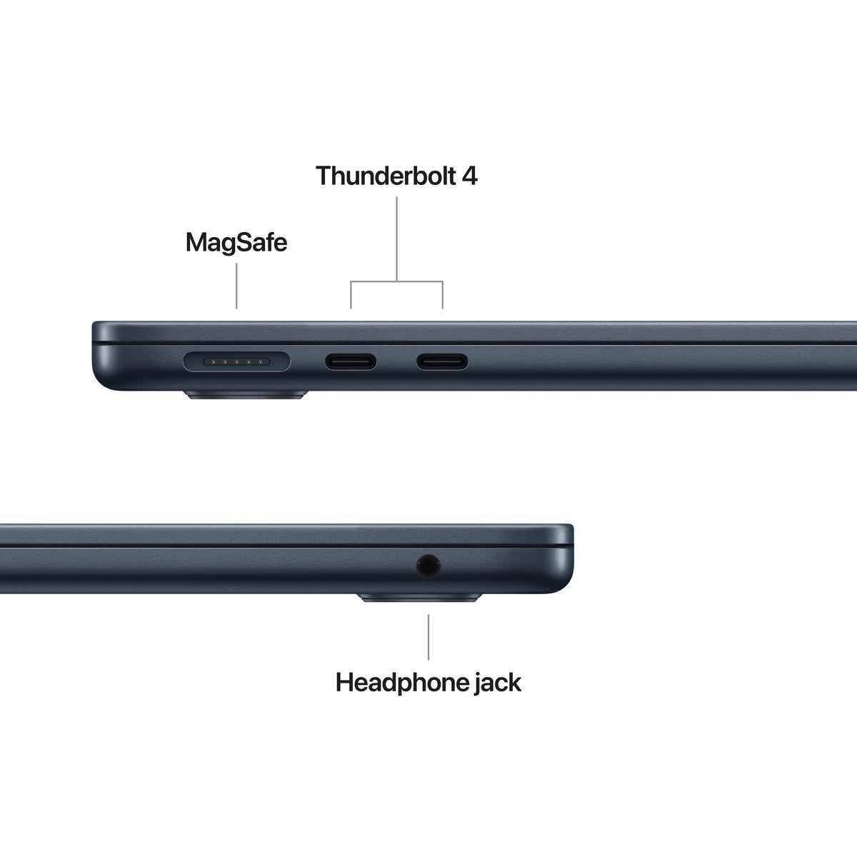 13-inch MacBook Air: Apple M4 chip with 10-core CPU and 10-core GPU, 16GB, 512GB SSD - Midnight