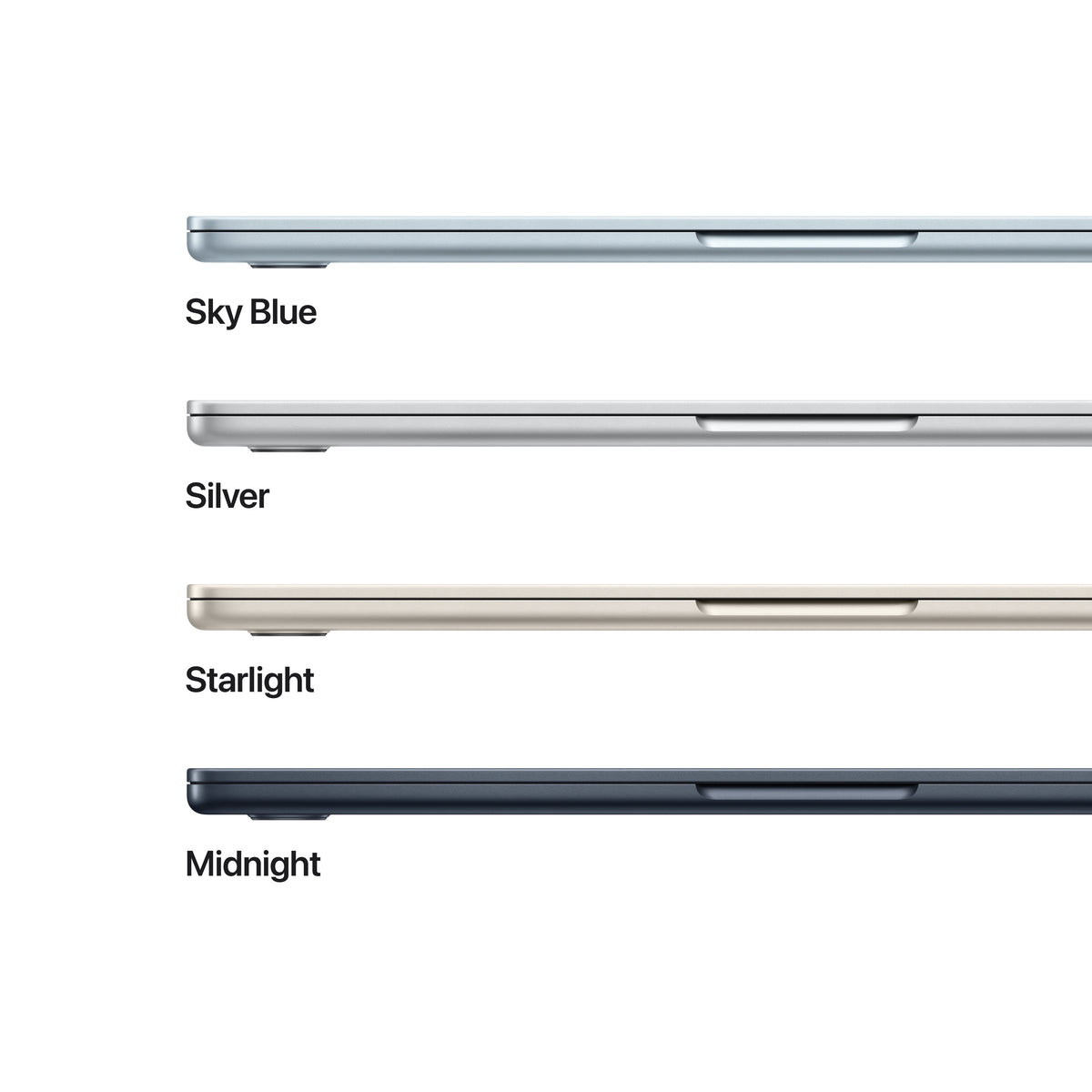 13-inch MacBook Air: Apple M4 chip with 10-Core CPU and 10-Core GPU, 16GB, 512GB SSD - Sky Blue