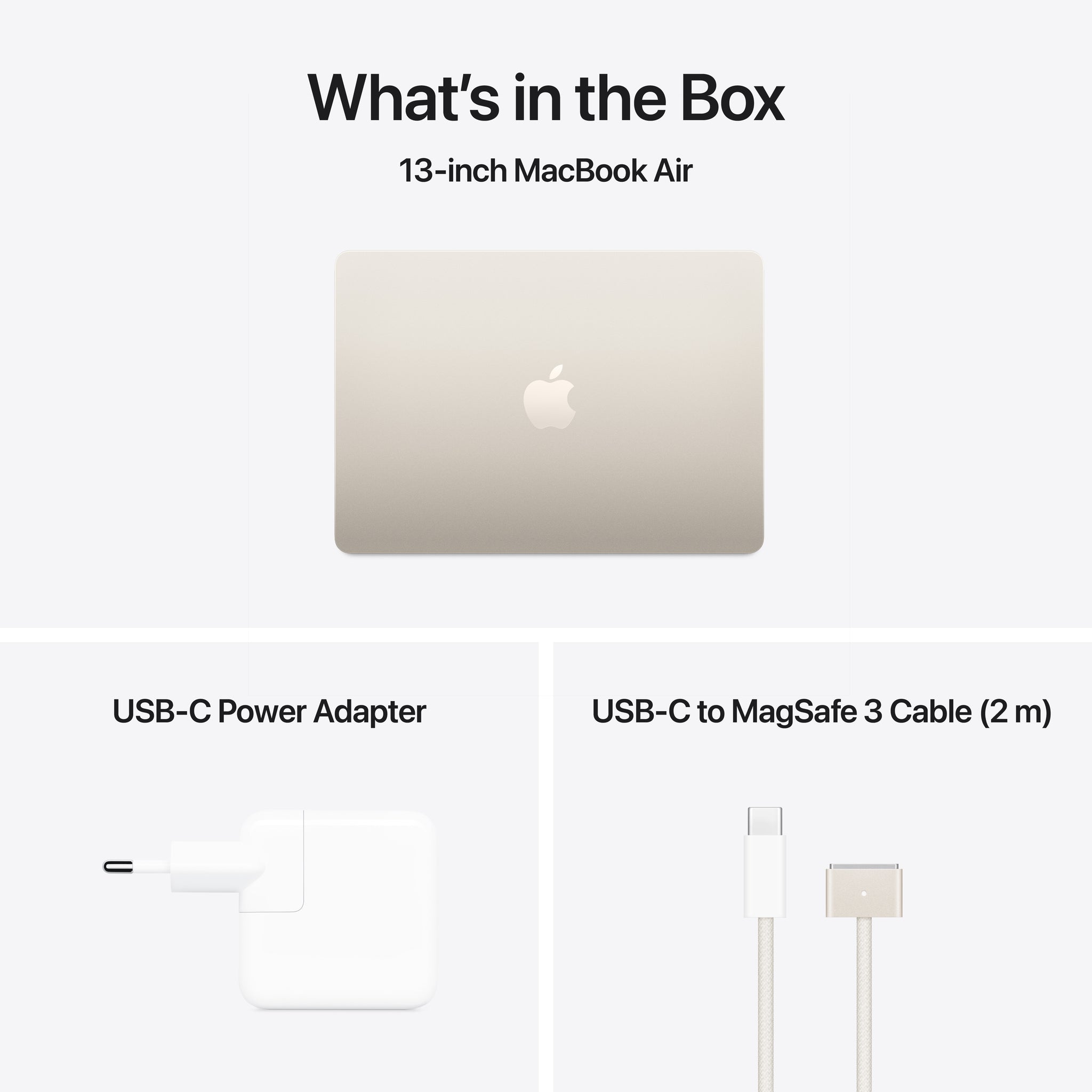 13-inch MacBook Air: Apple M4 chip with 10-core CPU and 10-core
