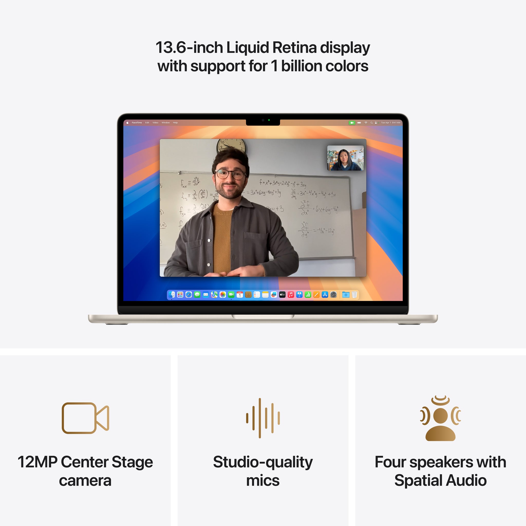 MacBook Air 13-inch | Apple M4 chip | 256GB SSD - Starlight