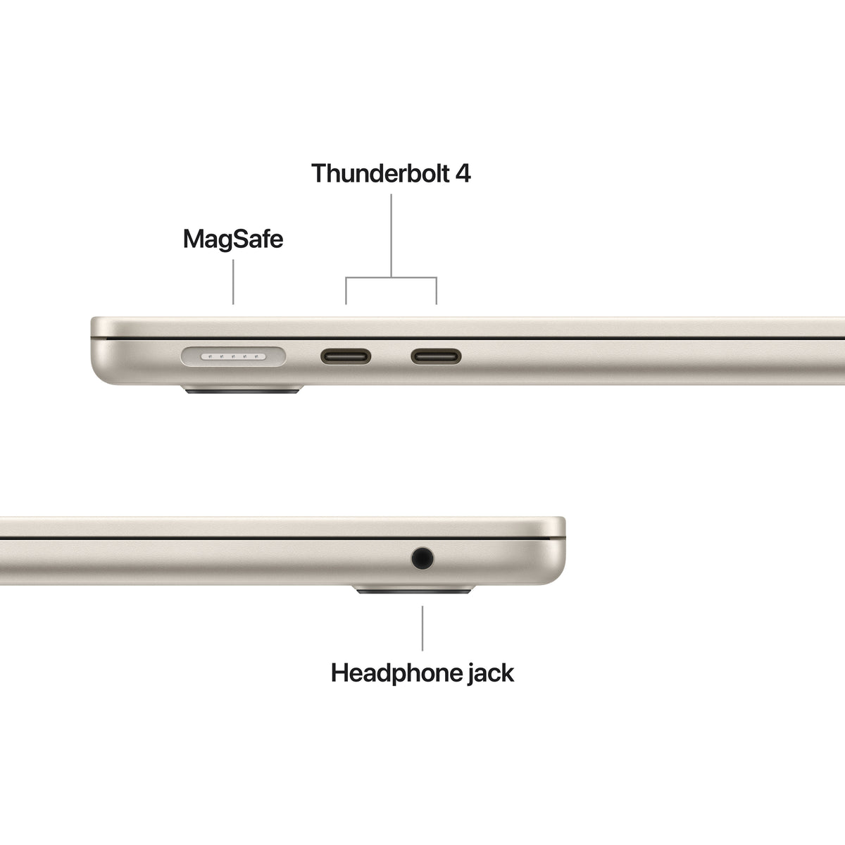 13-inch MacBook Air: Apple M4 chip with 10-core CPU and 10-core GPU, 16GB, 512GB SSD - Starlight