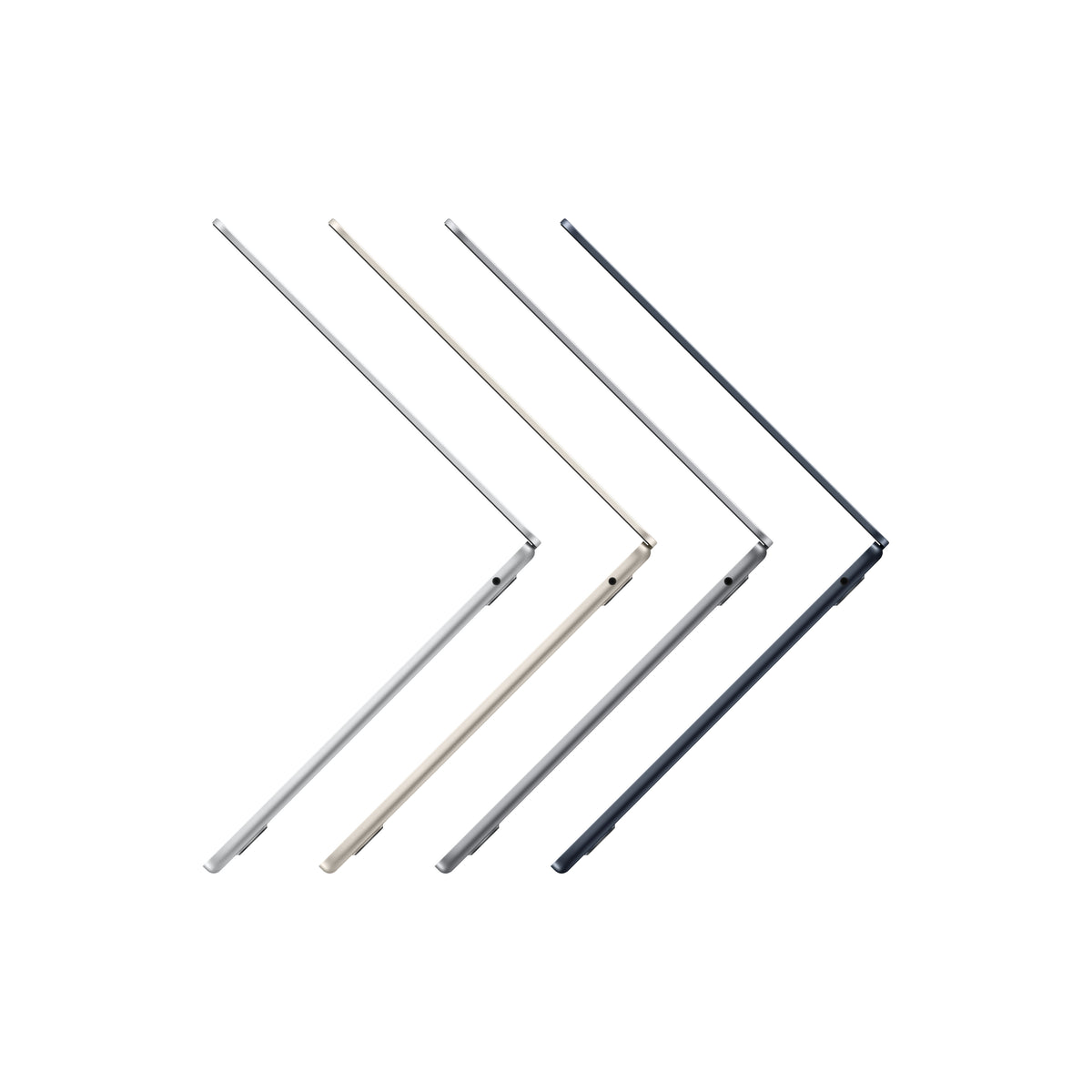 13-inch MacBook Air: Apple M2 chip with 8-CORE CPU and 8-CORE GPU, 16GB, 256GB - Midnight