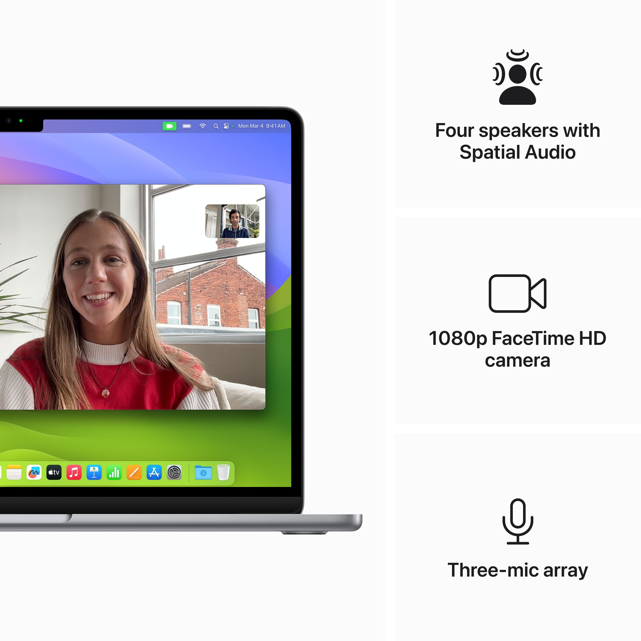13-inch MacBook Air: Apple M3 chip with 8-Core CPU and 10-Core GPU