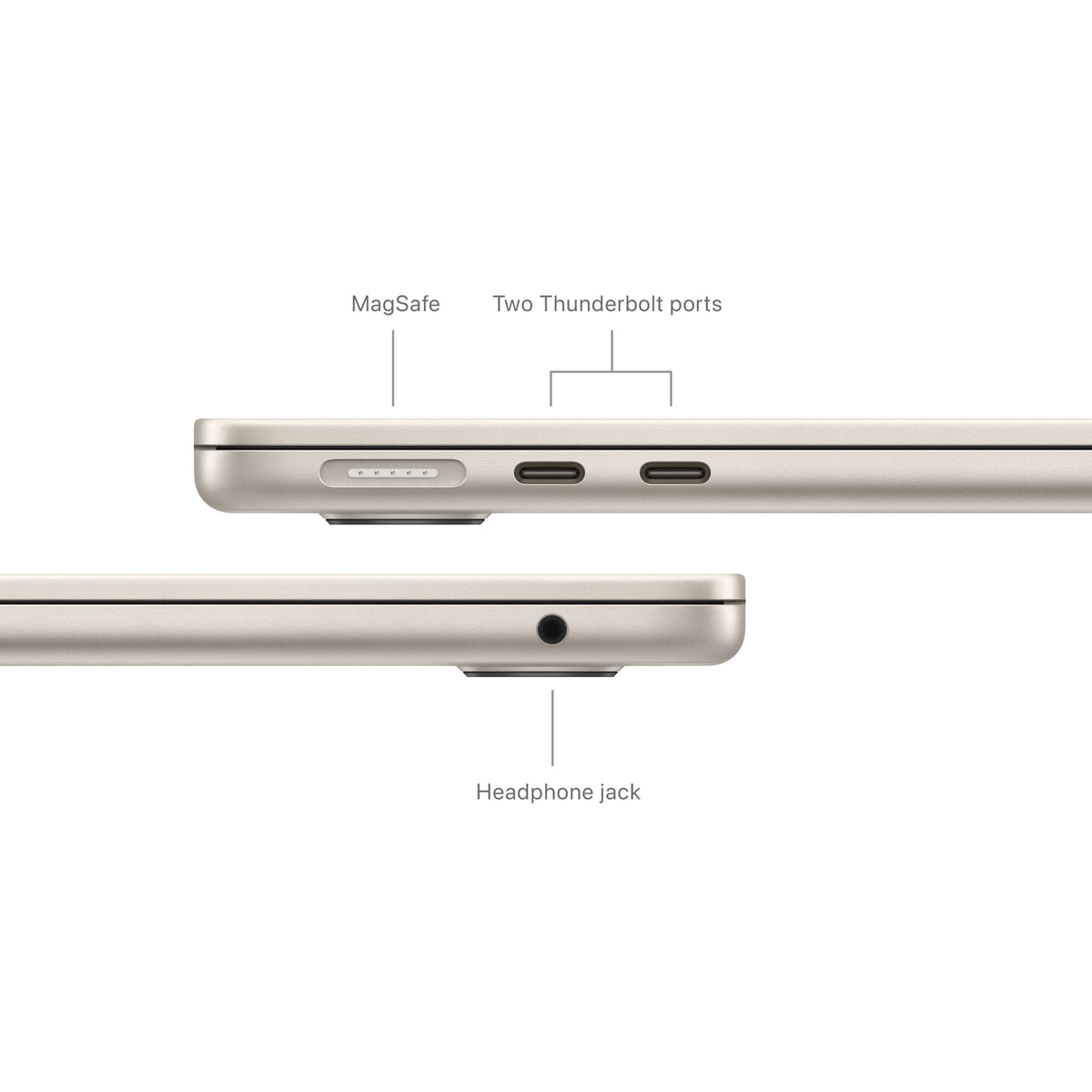 MacBook Air 13&quot;: M3 chip 256GB - Starlight