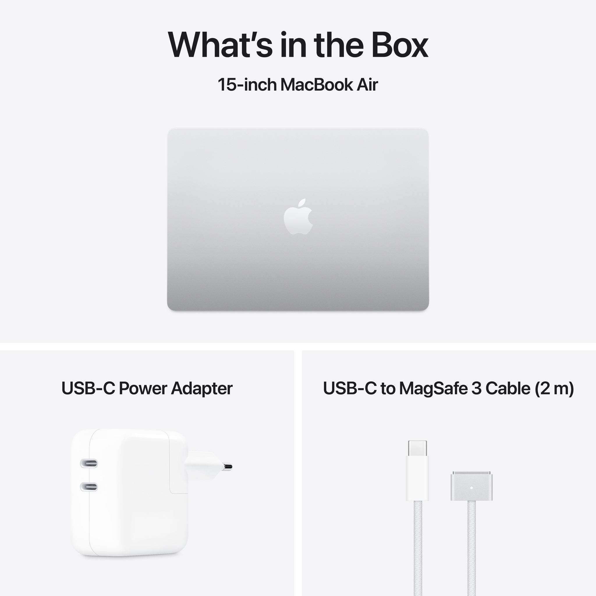 MacBook Air 15-inch| Apple M4 chip | 256GB SSD - Silver - iStore