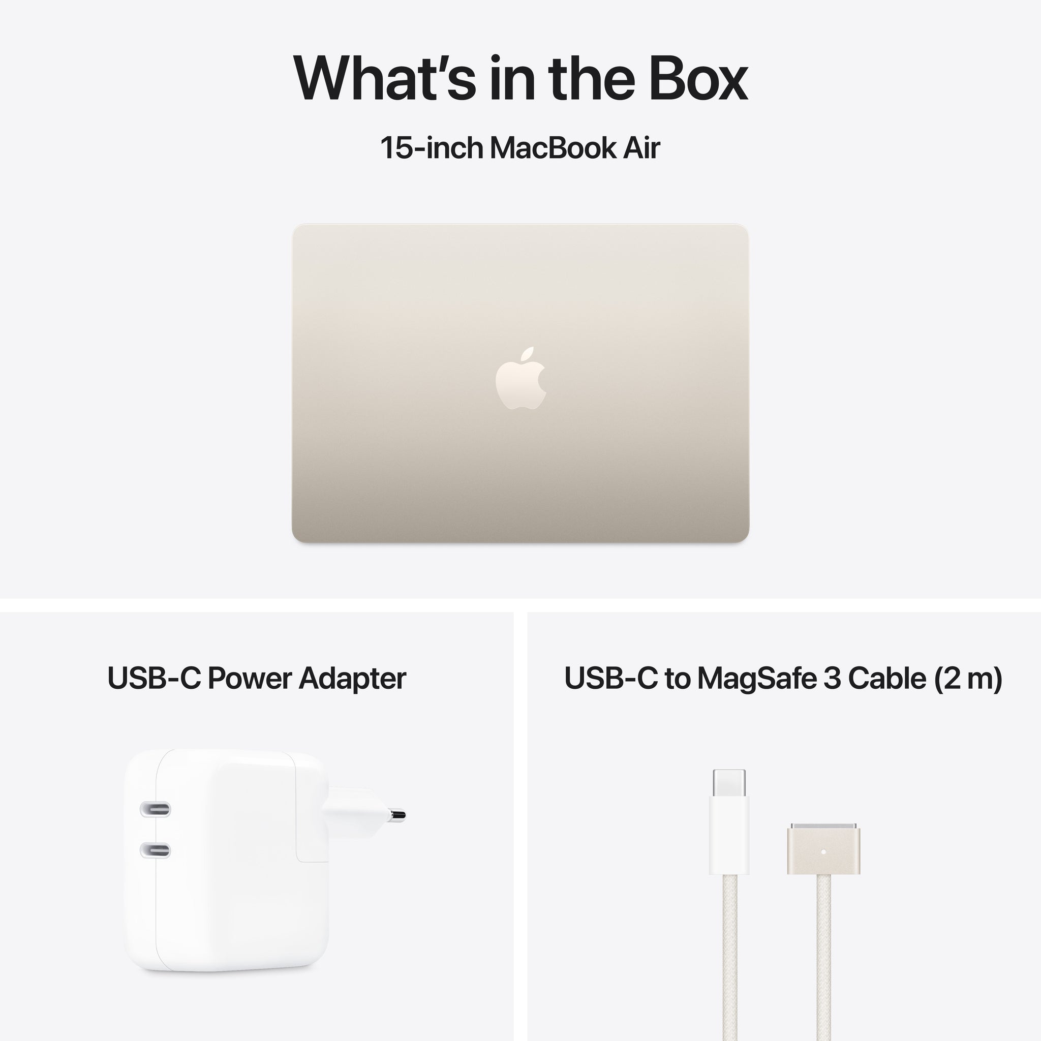 15-inch MacBook Air: Apple M4 chip with 10-core CPU and 10-core