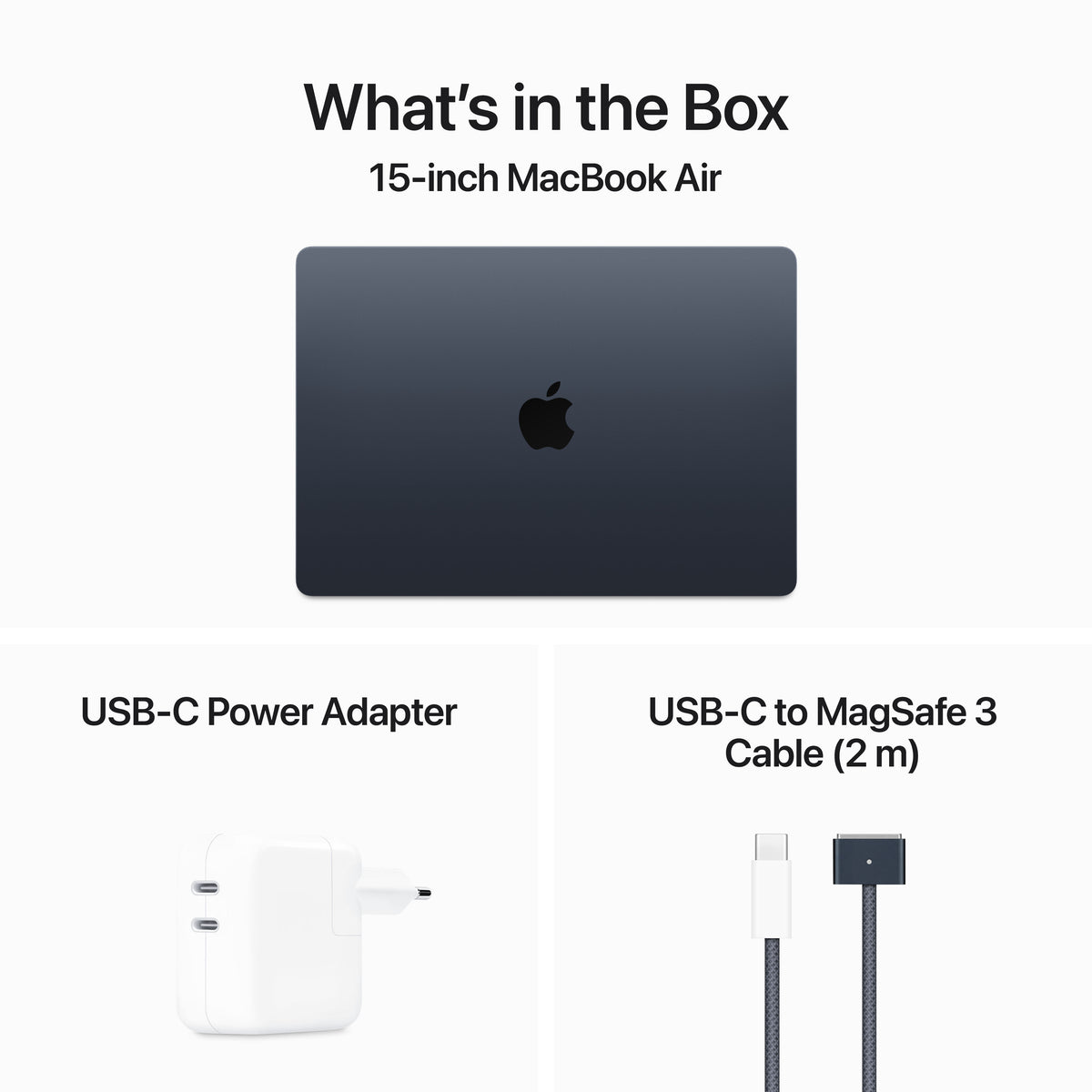 MacBook Air 15&quot;: M3 chip 512GB - Midnight