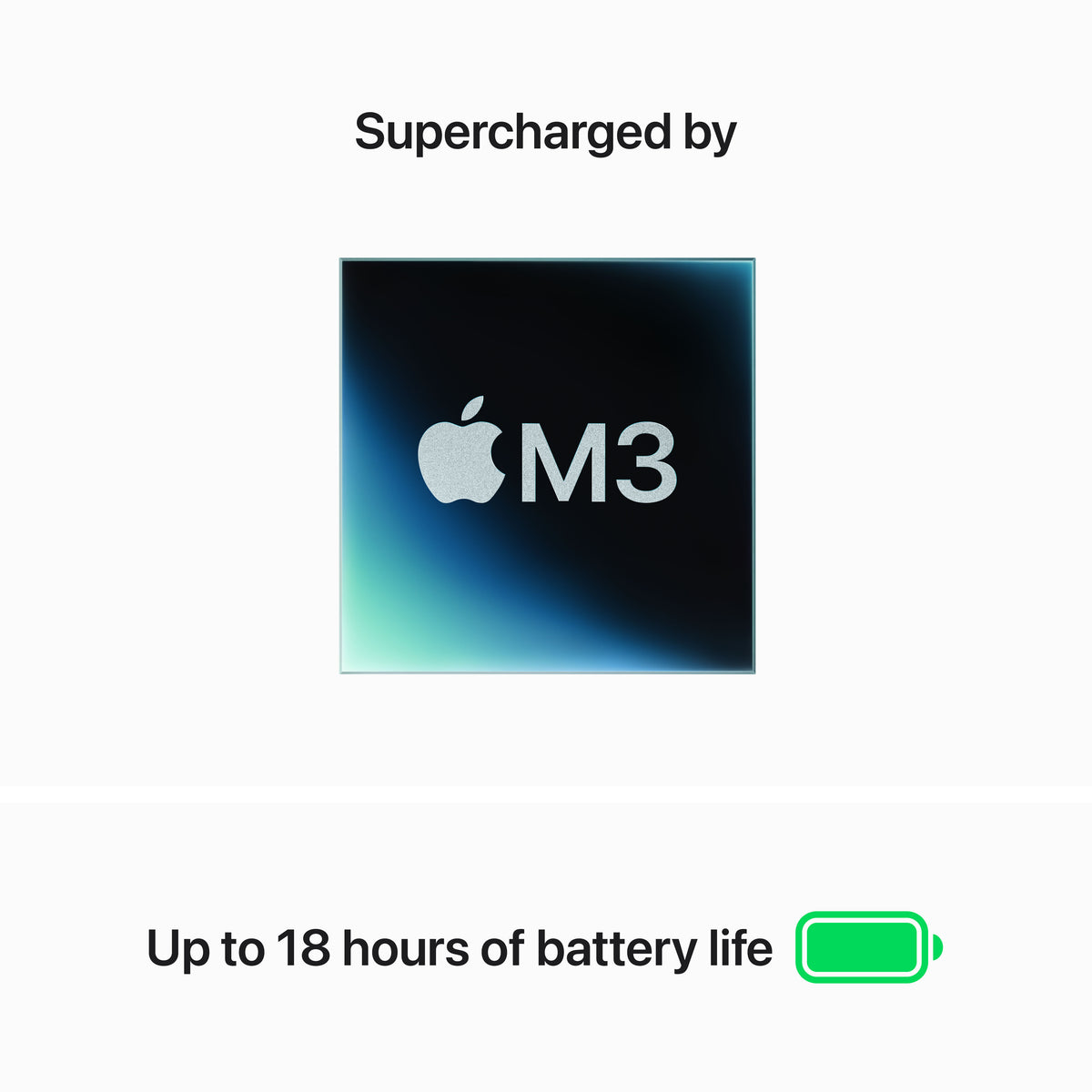 15-inch MacBook Air: Apple M3 chip with 8-Core CPU and 10-Core GPU, 8GB, 256GB SSD - Silver
