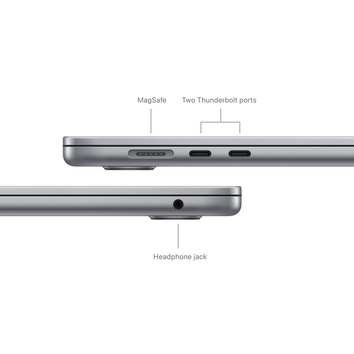 15-inch MacBook Air: Apple M3 chip with 8-Core CPU and 10-Core GPU, 16GB, 512GB SSD - Space Grey