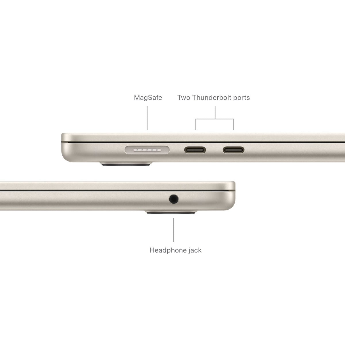 MacBook Air 15&quot;: M3 chip 512GB - Starlight