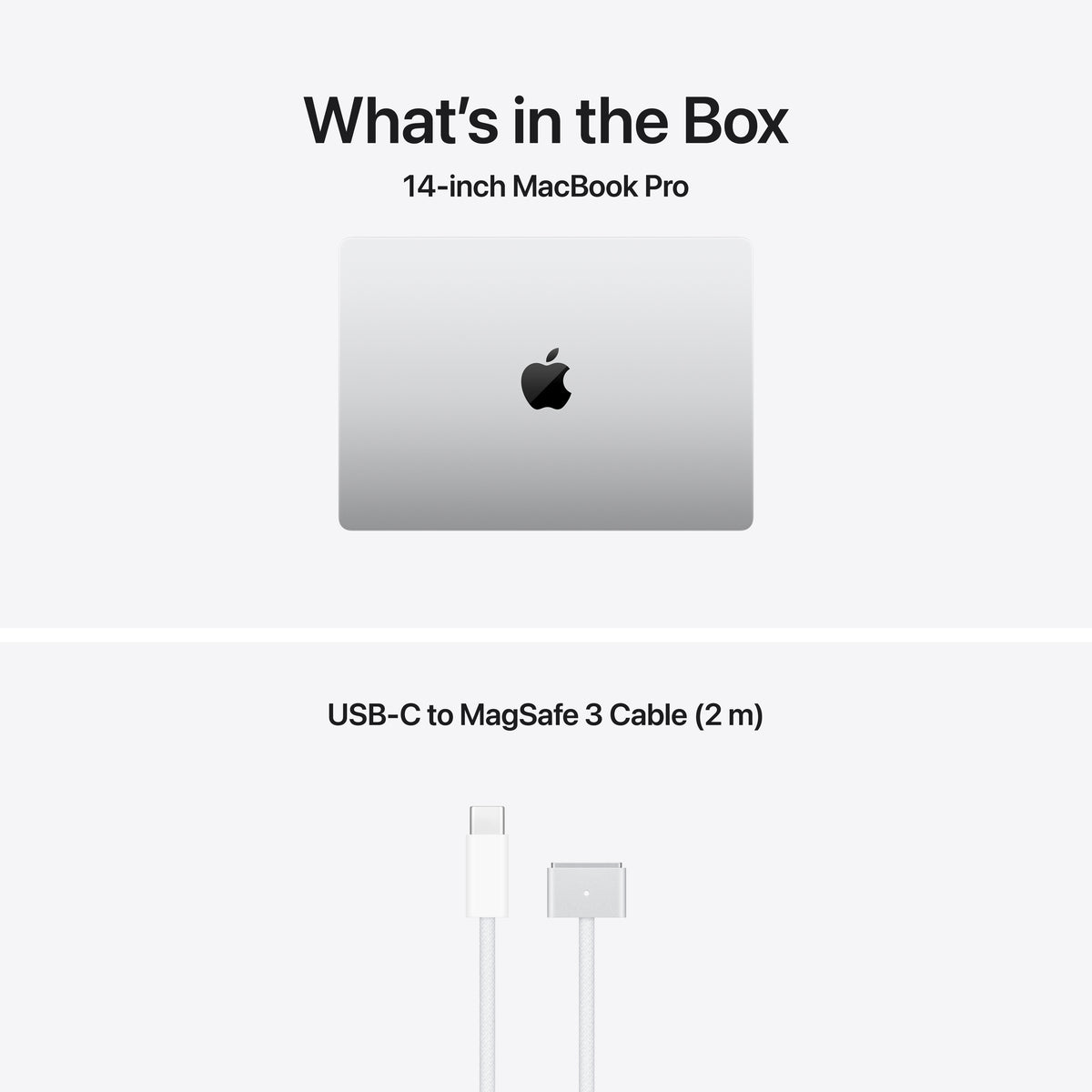 14-inch MacBook Pro: Apple M5 chip with 10‑core CPU and 10‑core GPU, 16GB, 1TB SSD - Silver