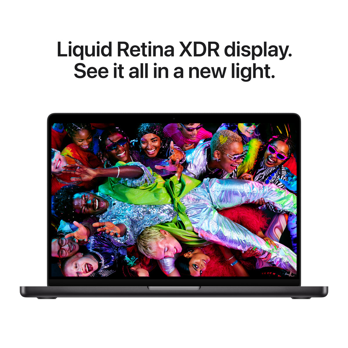 14-inch MacBook Pro: Apple M5 chip with 10‑core CPU and 10‑core GPU, 16GB, 512GB SSD - Space Black