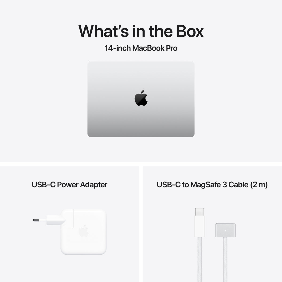 14-inch MacBook Pro: Apple M4 chip with 10‑core CPU and 10‑core GPU, 24GB, 1TB SSD - Silver