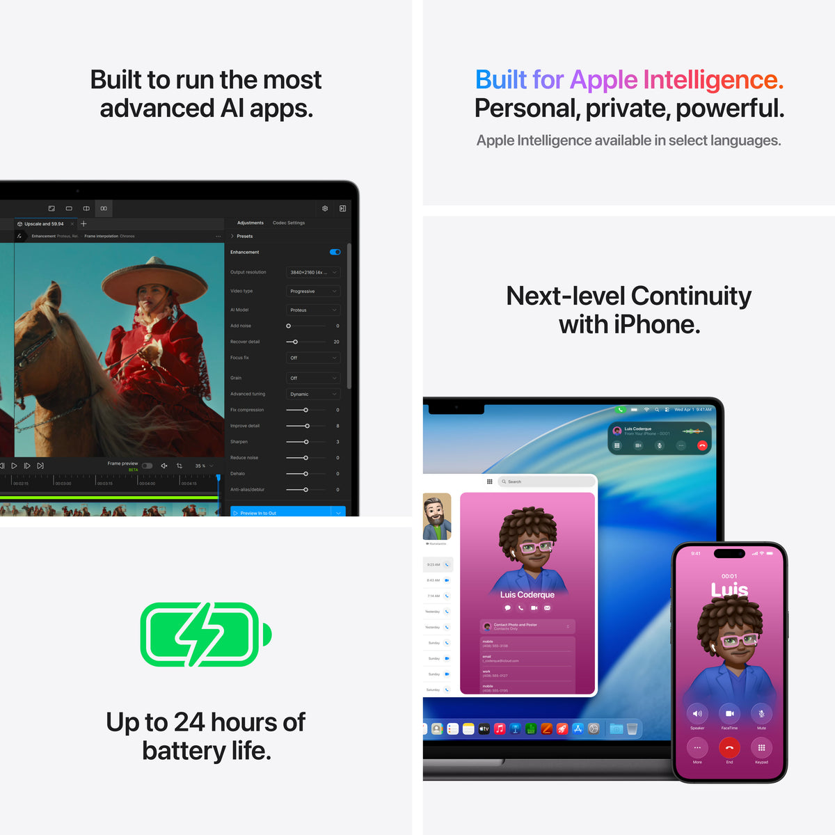 16-inch MacBook Pro: Apple M5 Pro chip with 18‑CORE CPU and 20‑CORE GPU, 24GB, 1TB SSD - Space Black - iStore Namibia