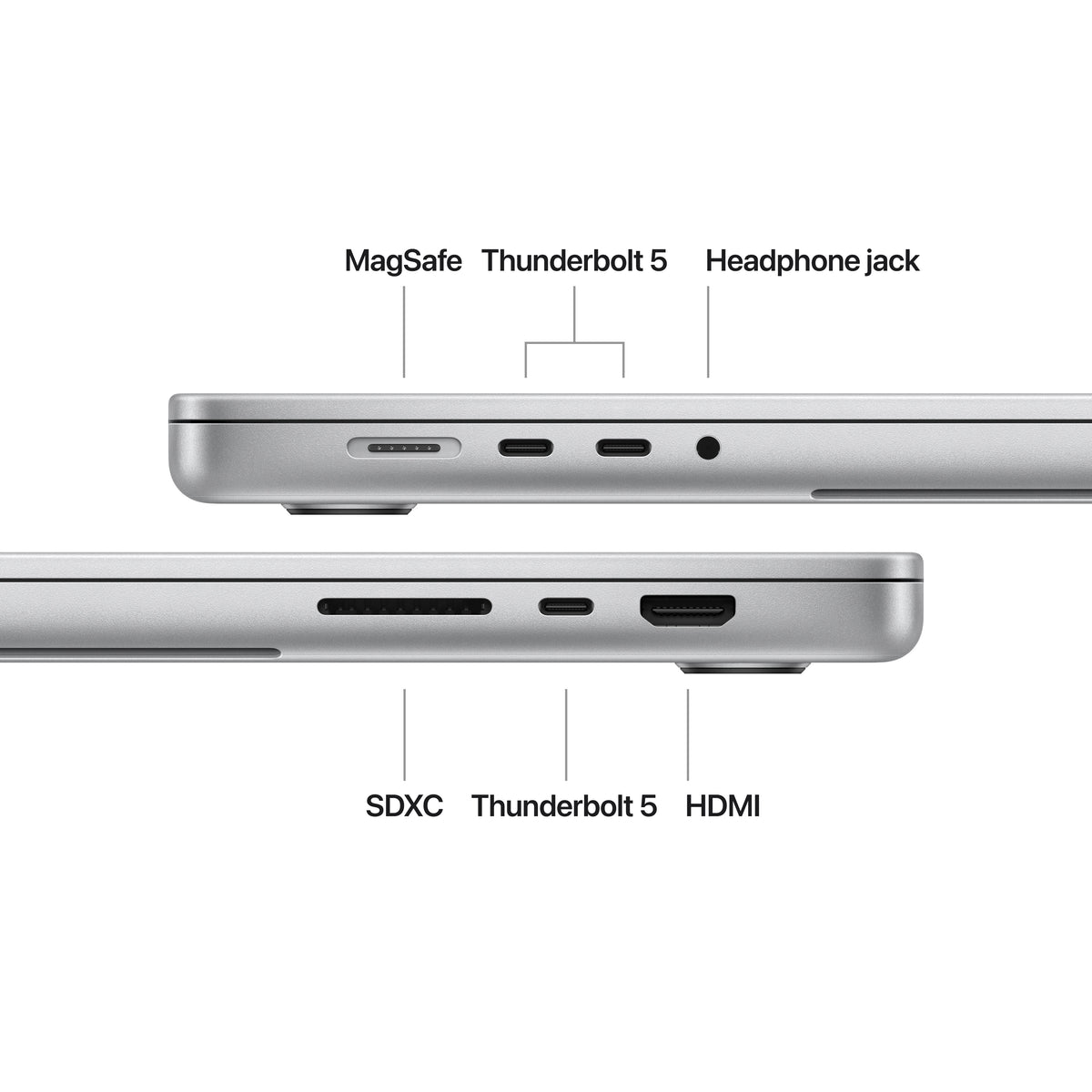 16-inch MacBook Pro: Apple M4 Max chip with 16‑core CPU and 40‑core GPU, 48GB, 1TB SSD - Silver