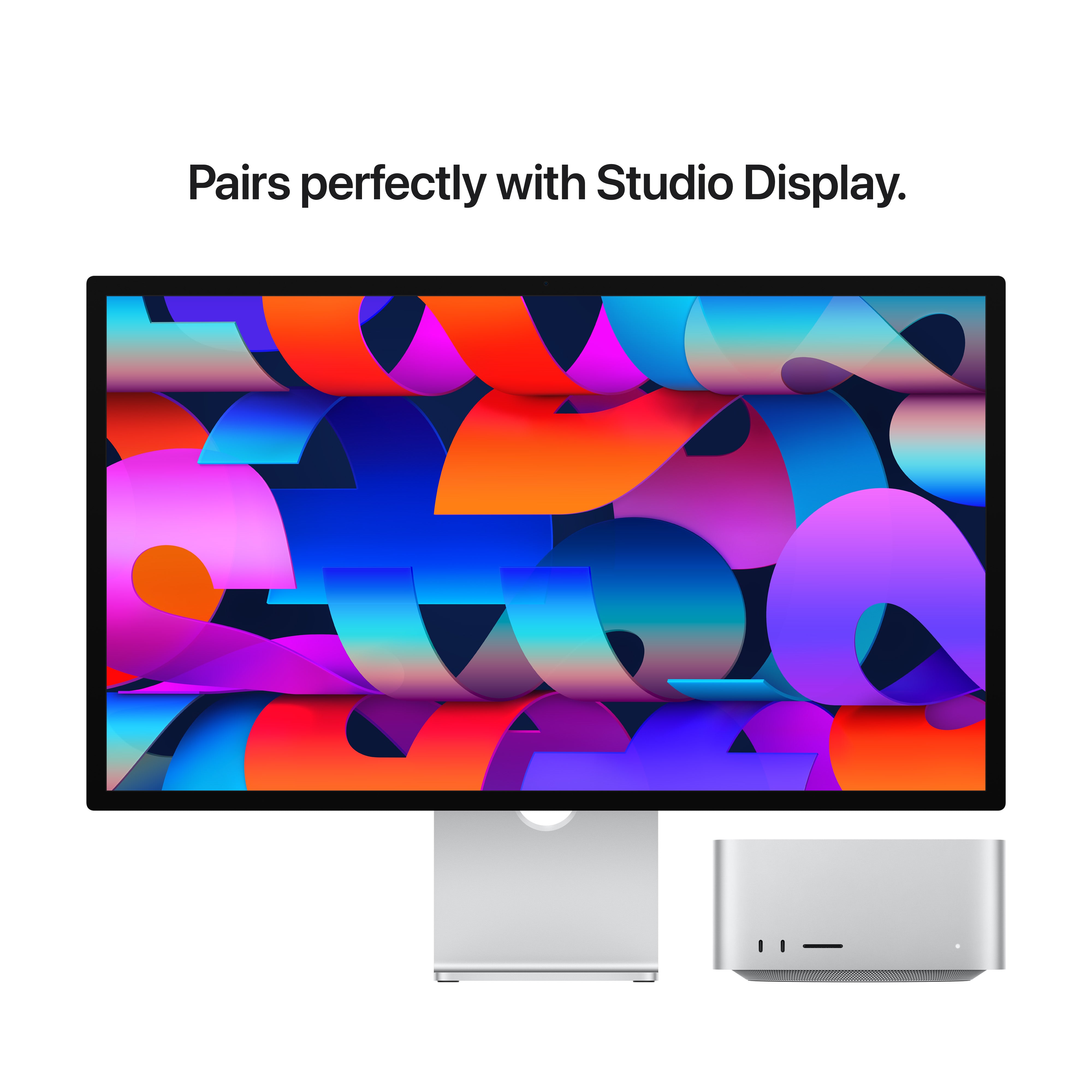 Mac Studio: Apple M3 ultra chip with 28‑core CPU, 60‑core GPU
