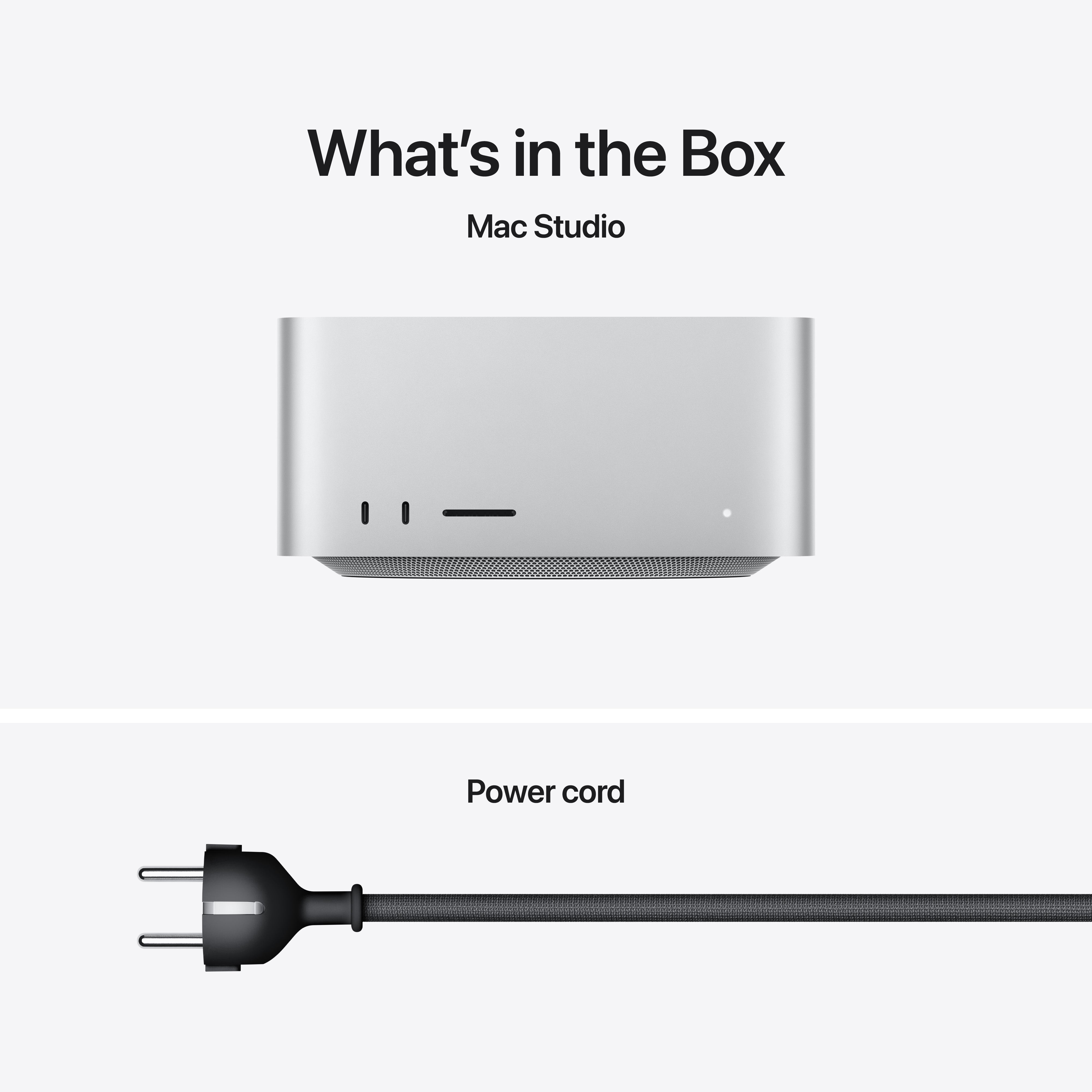 Mac Studio: Apple M4 Max chip with 14‑core CPU, 32‑core GPU, 36GB, 512
