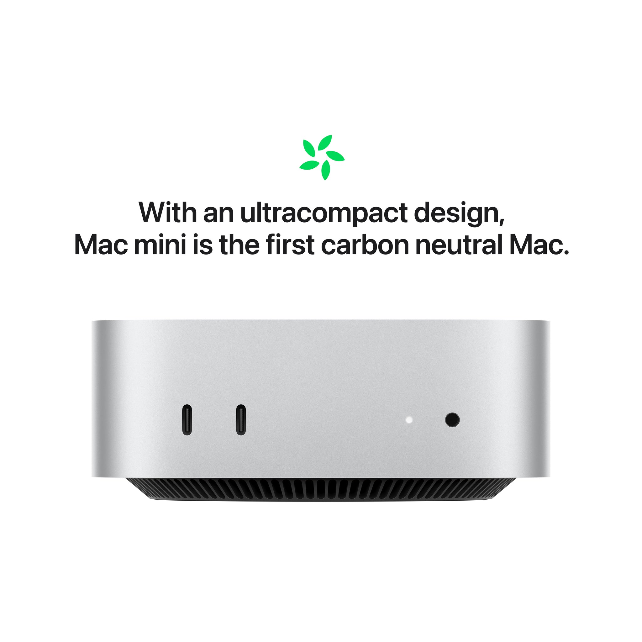 Mac mini: Apple M4 chip with 10‑core CPU and 10‑core GPU, 16GB