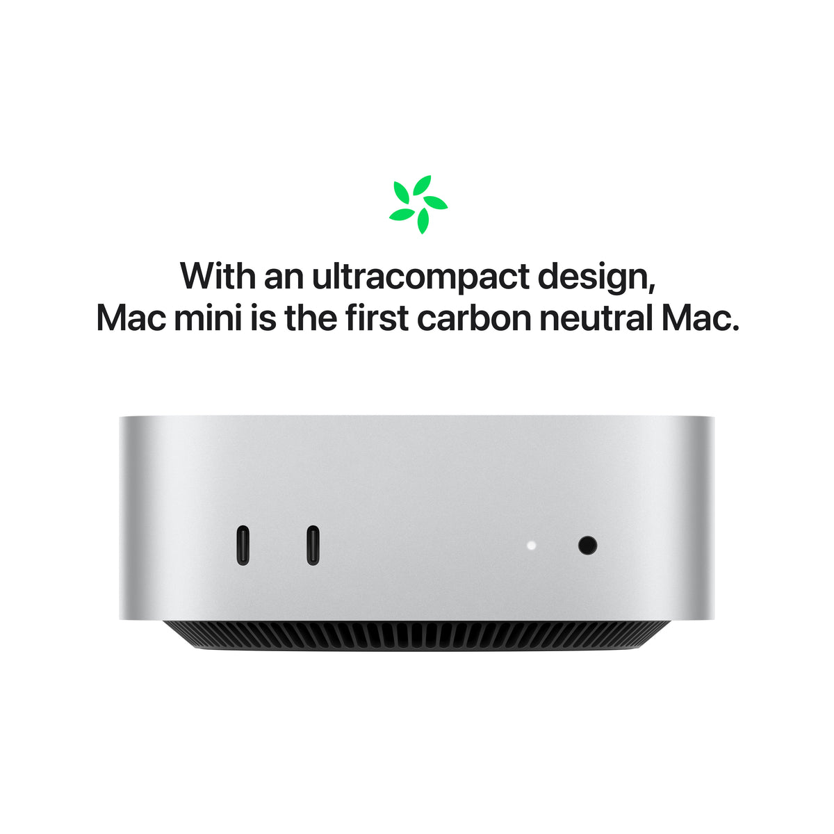 Mac mini: Apple M4 chip with 10‑core CPU and 10‑core GPU, 16GB, 512GB SSD