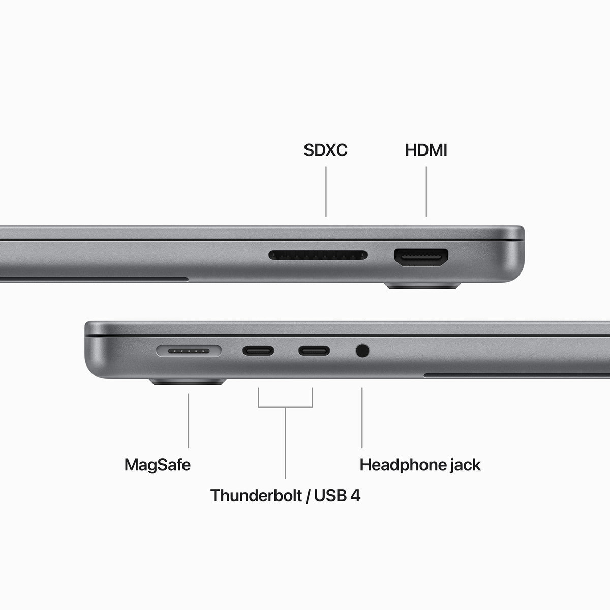 14&quot; MacBook Pro: M3 chip  1TB - Space Grey