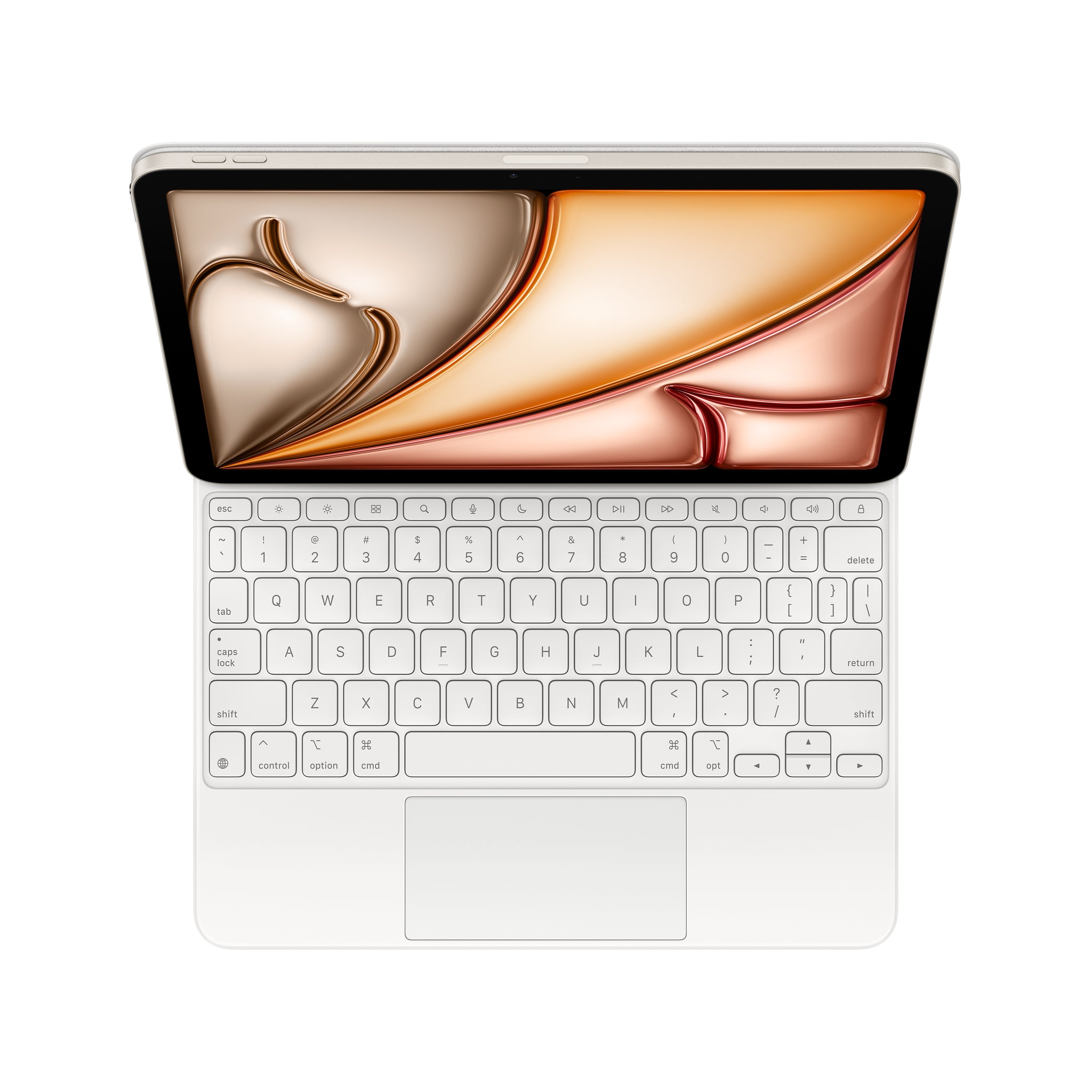 Magic Keyboard for iPad Air 11-inch (M3) - International English - Whi ...