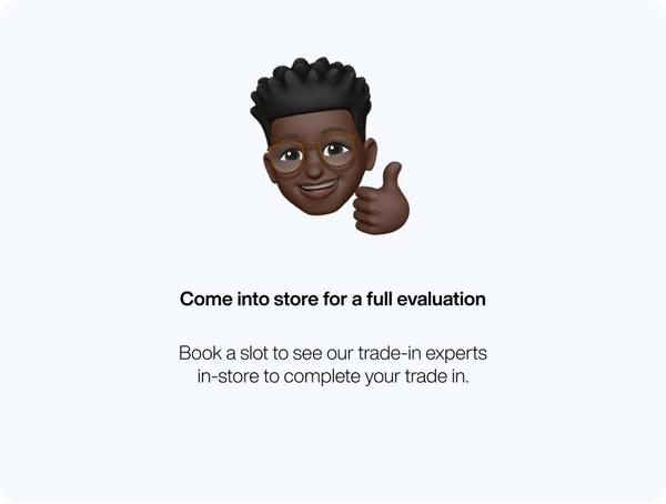 Come into store for a full evaluations