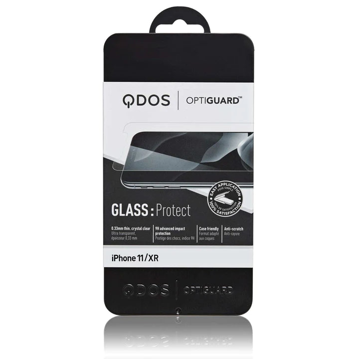 QDOS OptiGuard Glass Curve for iPhone 11 / XR