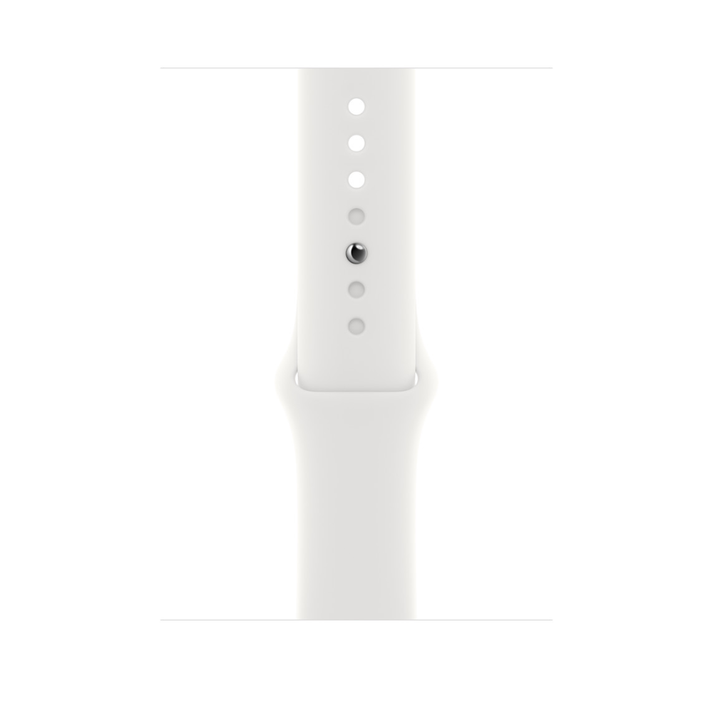 41MM WHITE SPORT BAND (D)