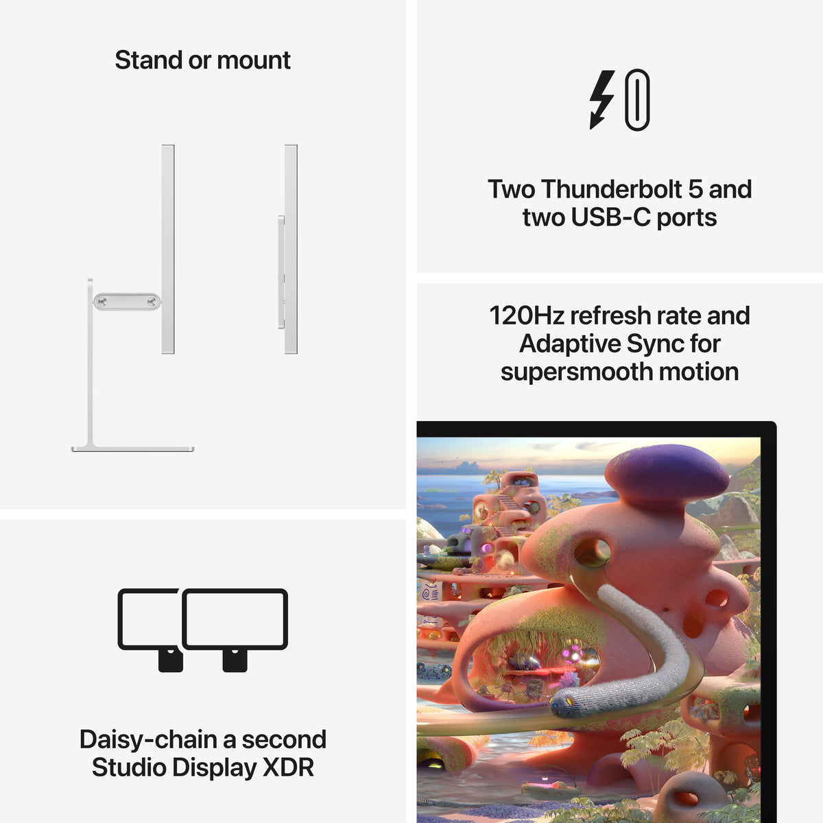 Studio Display XDR - Nano-Texture Glass - Vesa Mount Adapter (Stand Not Included)