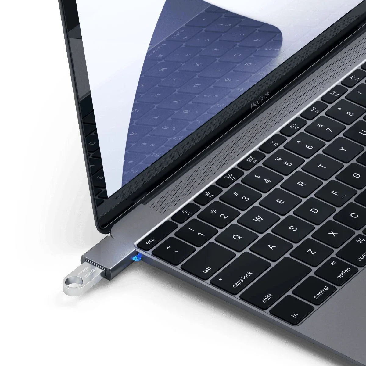 Satechi Aluminium USB-C to USB-A 3.0 Adapter - Space Grey - iStore Namibia