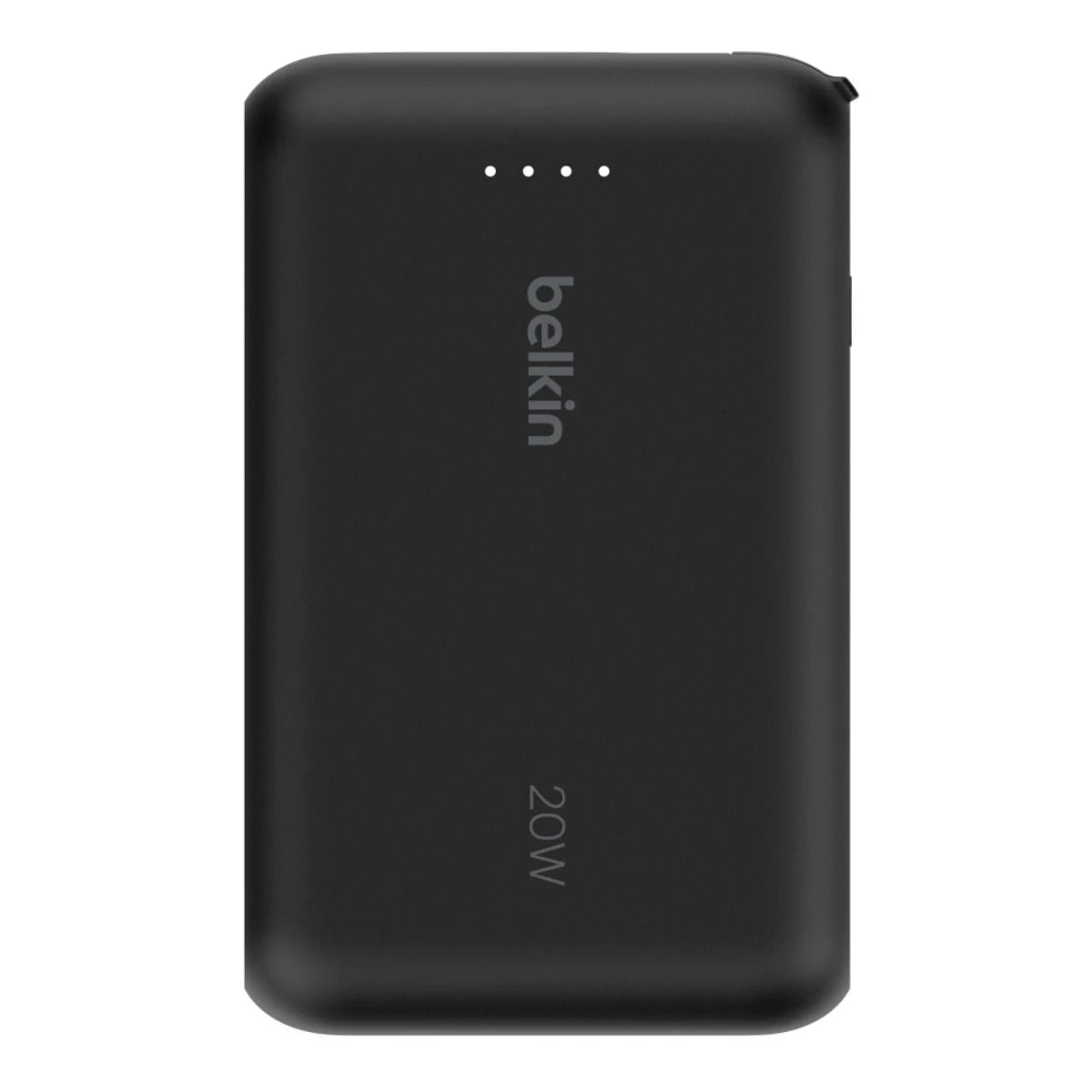 Belkin BoostCharge 10 000 mAh Power Bank with USB-C Integrated Cable and USB-C Port - Black