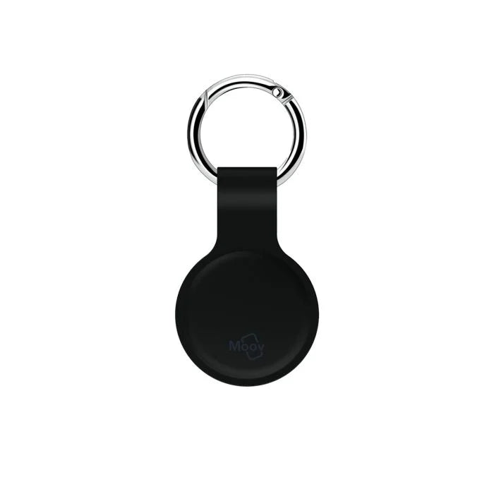 Moov Soft Touch AirTag Keyring - Black