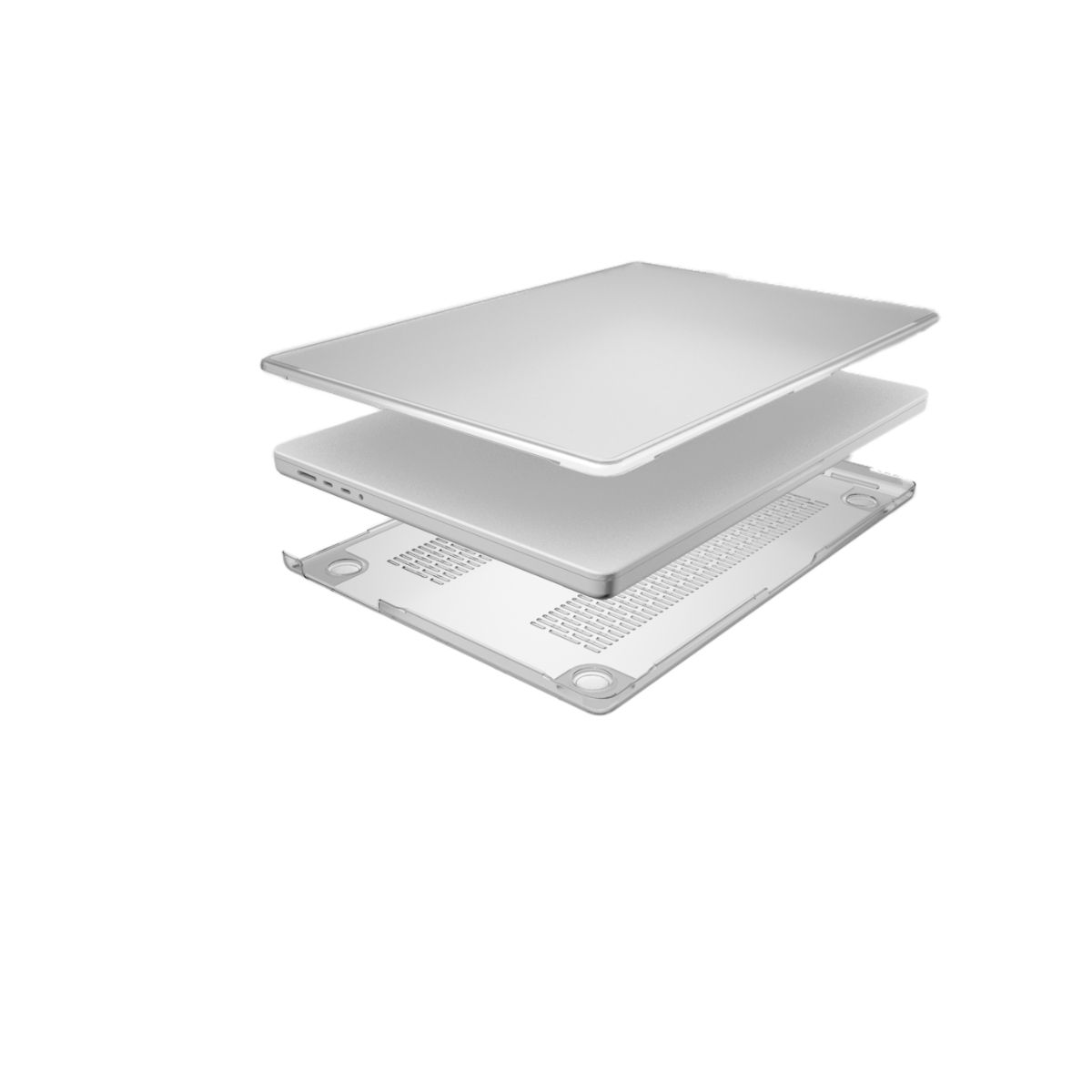Moov MacBook Pro 13 inch Matte Hardshell Case - Clear