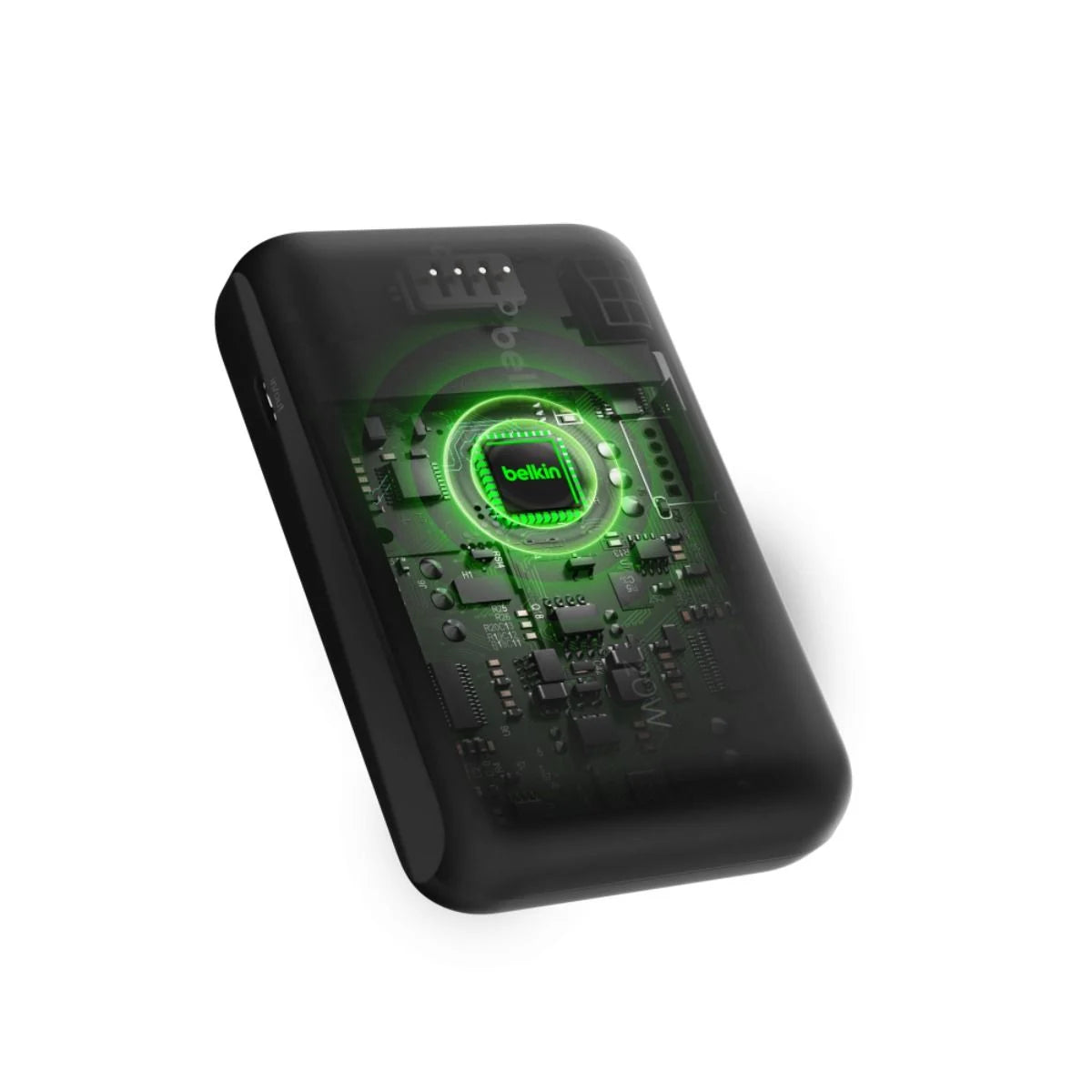 Belkin BoostCharge 10 000 mAh Power Bank with USB-C Integrated Cable and USB-C Port - Black