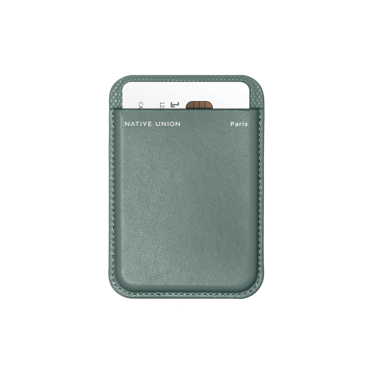 Native Union (Re)Classic Wallet Recycled Magnetic Card Holder - Slate Green