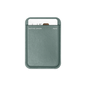 Native Union (Re)Classic Wallet Recycled Magnetic Card Holder - Slate Green