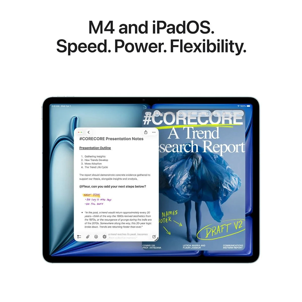 iPad Air 11-inch Wi-Fi + Cellular 128GB | Apple M4| Purple
