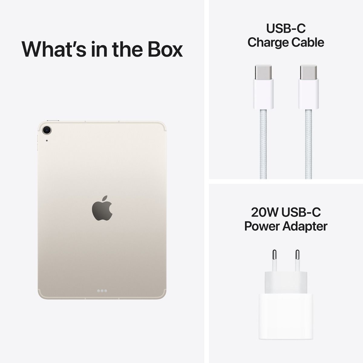 iPad Air 11-inch Wi-Fi + Cellular 128GB | Apple M4| Starlight