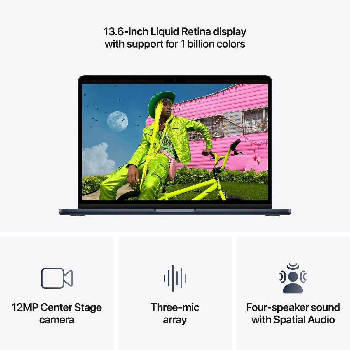 MacBook Air 13-inch | Apple M5 | 10‑core CPU 8‑core GPU | 16GB | 512GB SSD - Silver - iStore Namibia