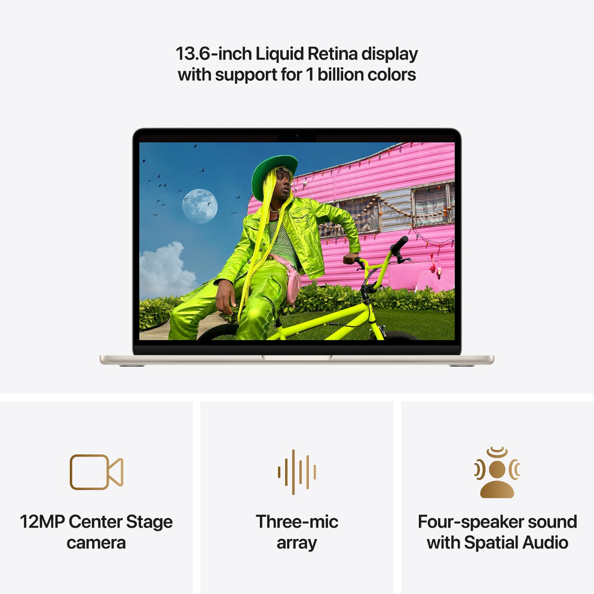 MacBook Air 13-inch | Apple M5 | 512GB SSD - Starlight