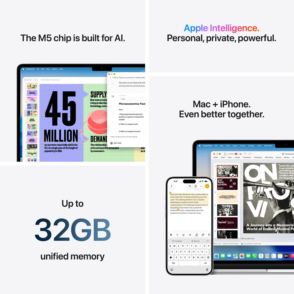 MacBook Air 13-inch | Apple M5 | 512GB SSD - Starlight