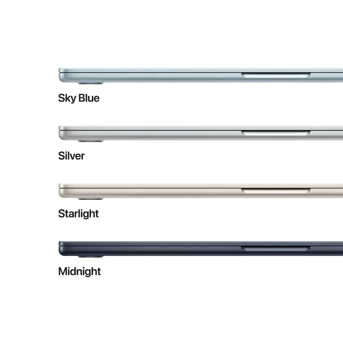 MacBook Air 15-inch | Apple M5 chip | 10-core CPU 10-core GPU | 512GB  -  Midnight