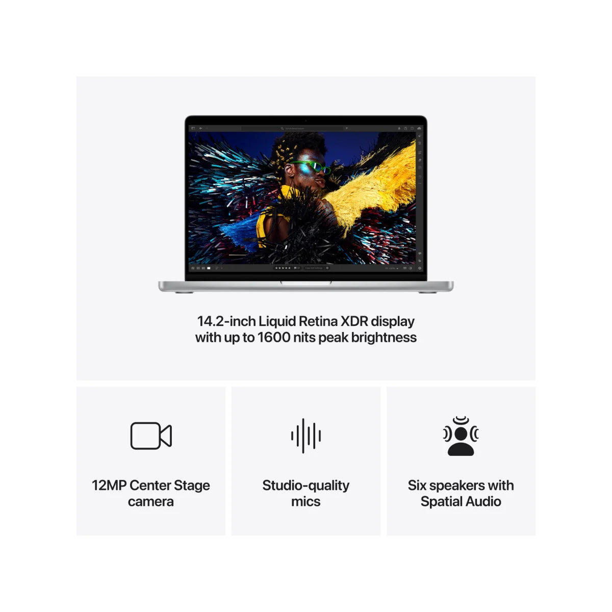 MacBook Pro 14-inch | Apple M4 Pro chip | 12‑core CPU 16‑core GPU| 24GB | 512GB SSD - Silver
