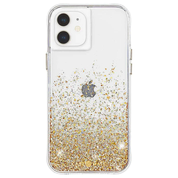 Twinkle with Micropel for iPhone 12 Mini Ombré Gold