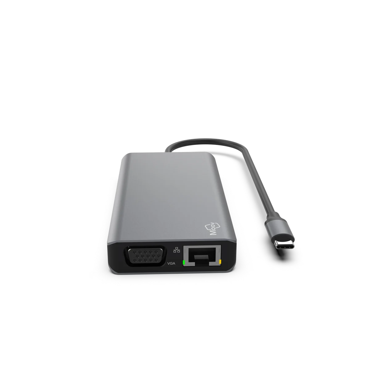 Moov 11-in-1 Multiport Hub Adapter - Space Grey