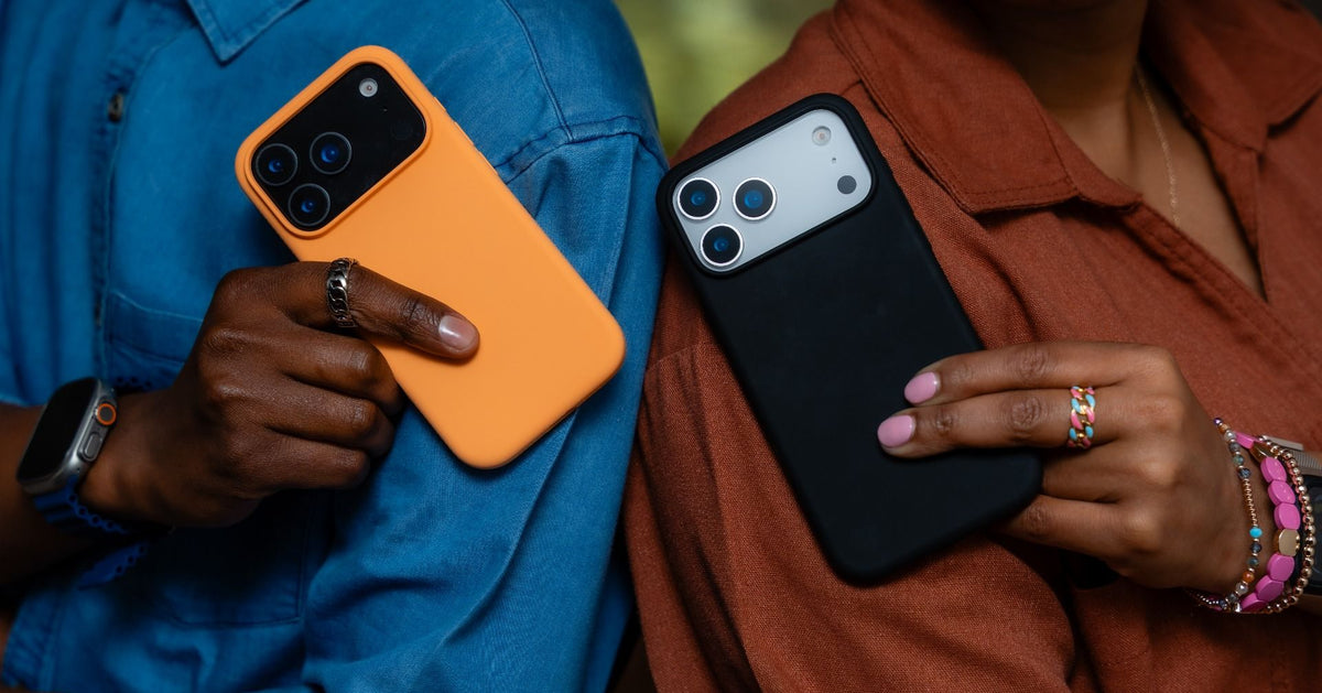 Moov SoftTouch Case with MagSafe for iPhone 17 Pro - Orange