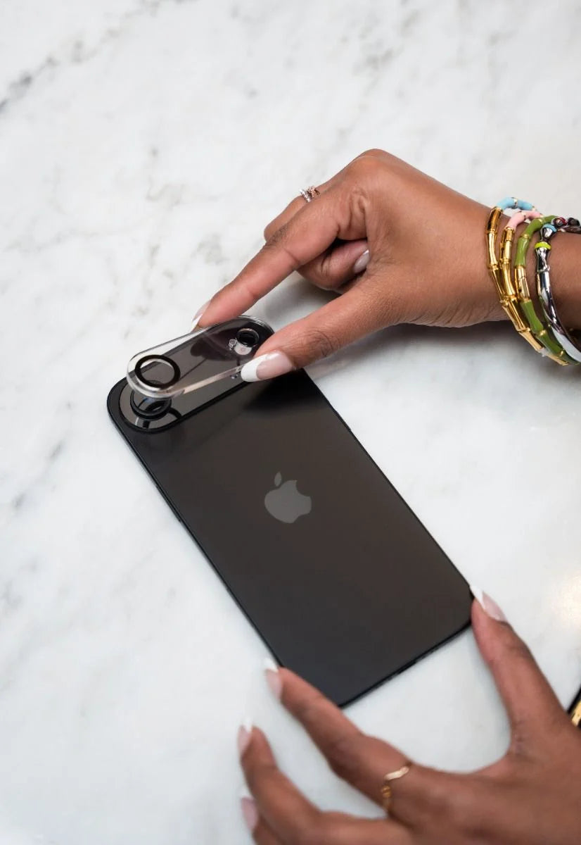 Moov Camera Lens Protector for iPhone Air - Black